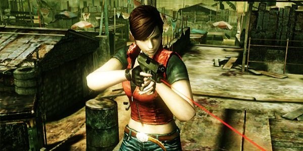 Claire em Resident Evil: The Mercenaries 3D