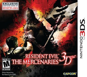 Capa Resident Evil The Mercenaries 3D