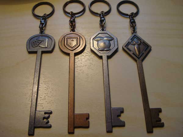 Réplicas das chaves da mansão spencer 2