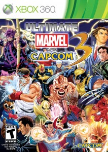 Nemesis e Chris estão na capa de Ultimate Marvel Vs. Capcom 3
