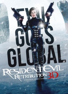 Mais um pôster de Resident Evil 5: Retribuição